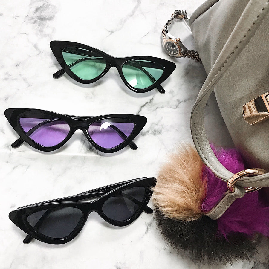 [5 color] cat eye 2 sunglasses